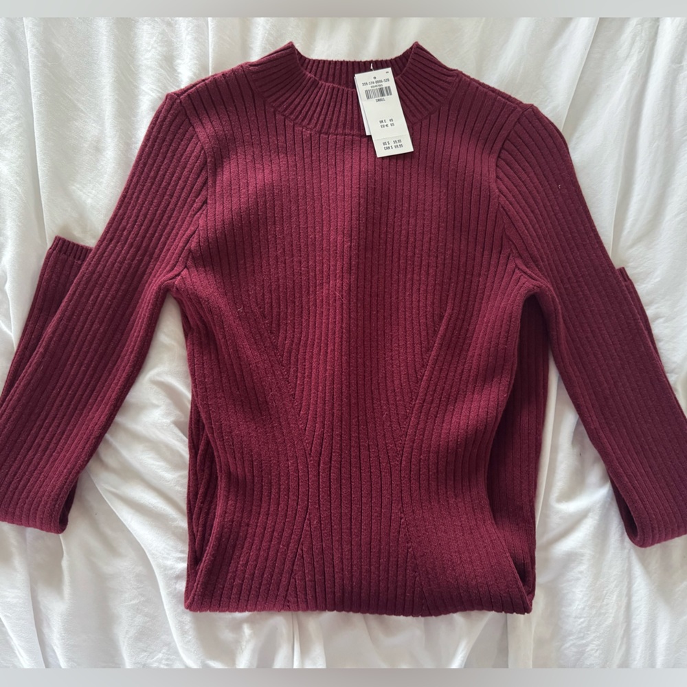 Hollister Red Long Sleeve Dress
